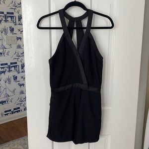 Black Parker Romper